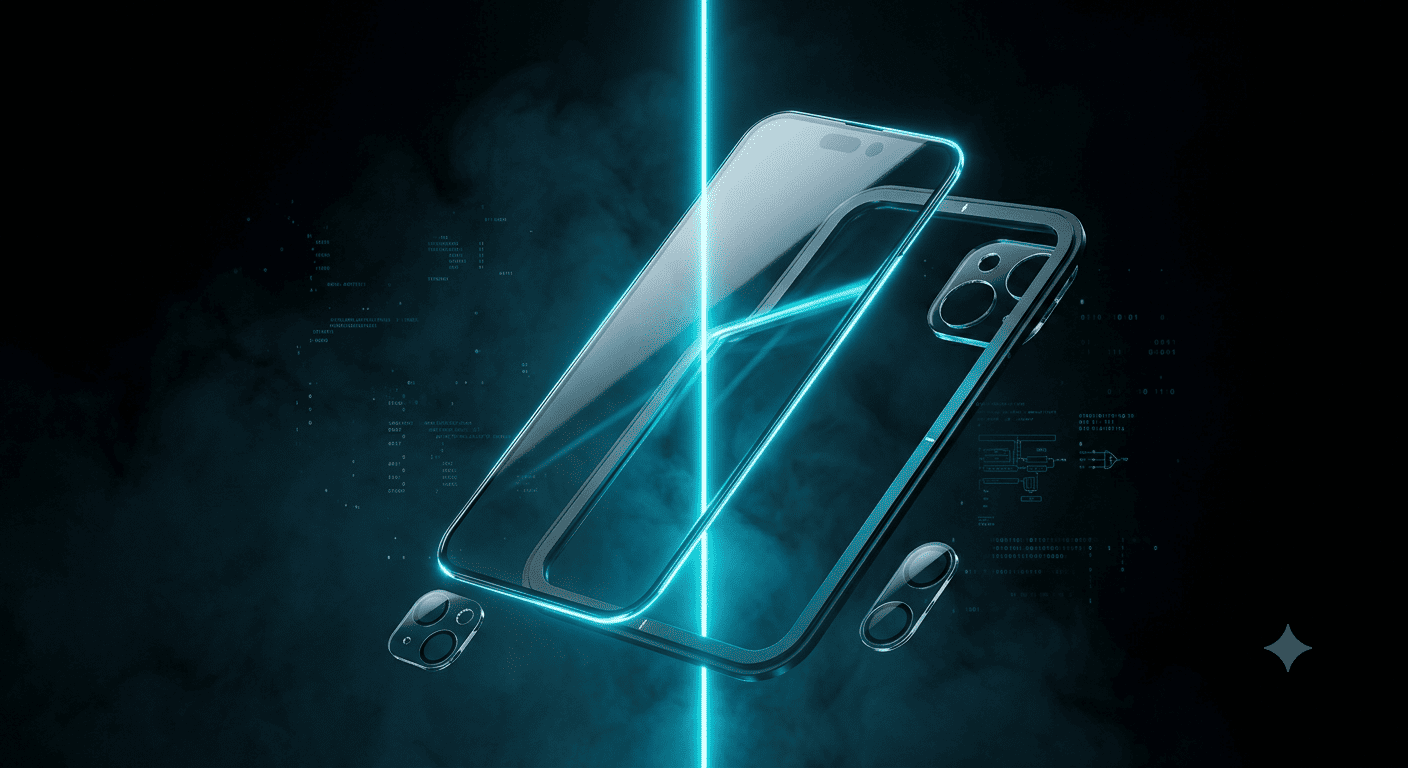 Гнучке гібридне скло для iPhone 14